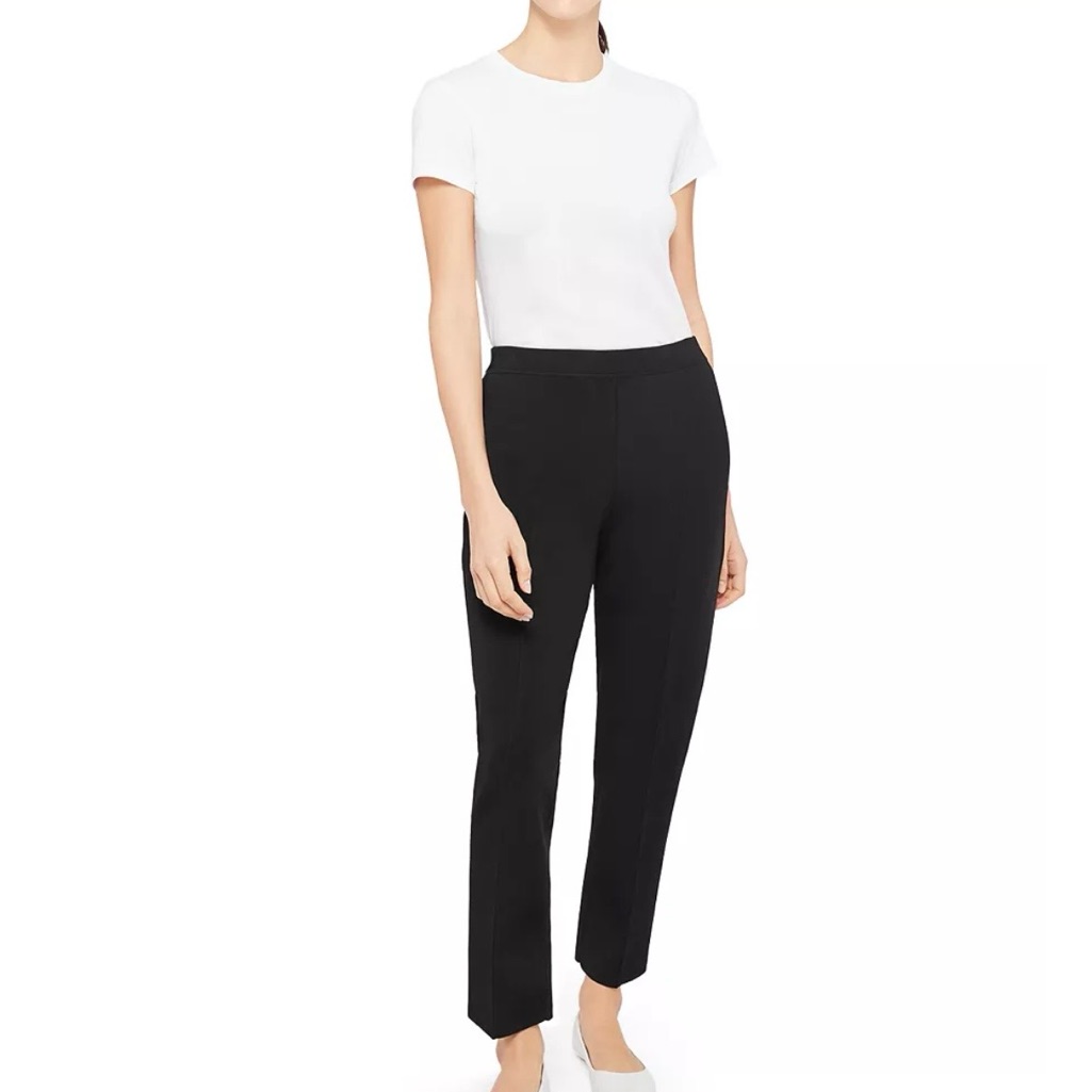 Nwot Theory Treeca Pull On Pant Gloss Sz L
